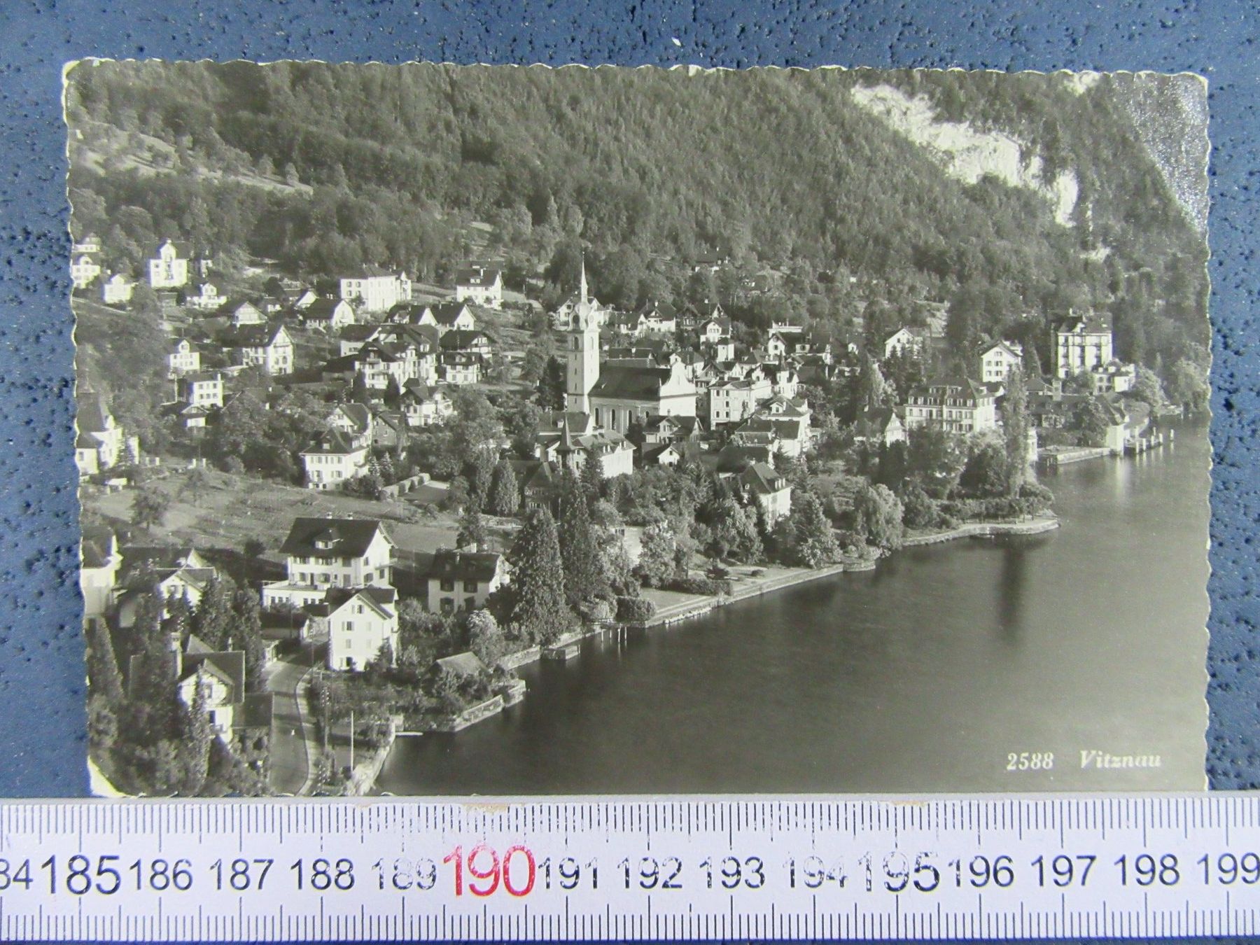Cartoline postali: VITZNAU LU AK FLUGAUFNAHME – Usato da Ettingen venduto da Hausi4711