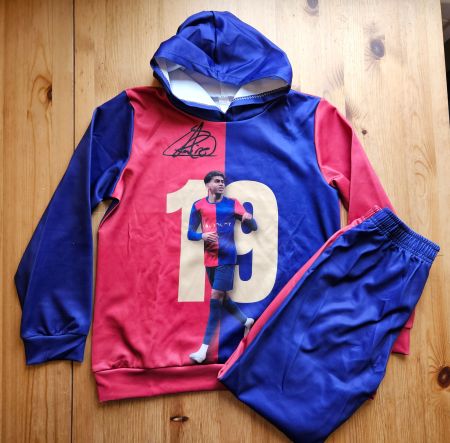 Barcelona Trainer Lamine Yamal NEU 11-12 J Fussball Pullover