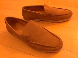Paire & Fils Suede Loafers — Brand New, Never Worn