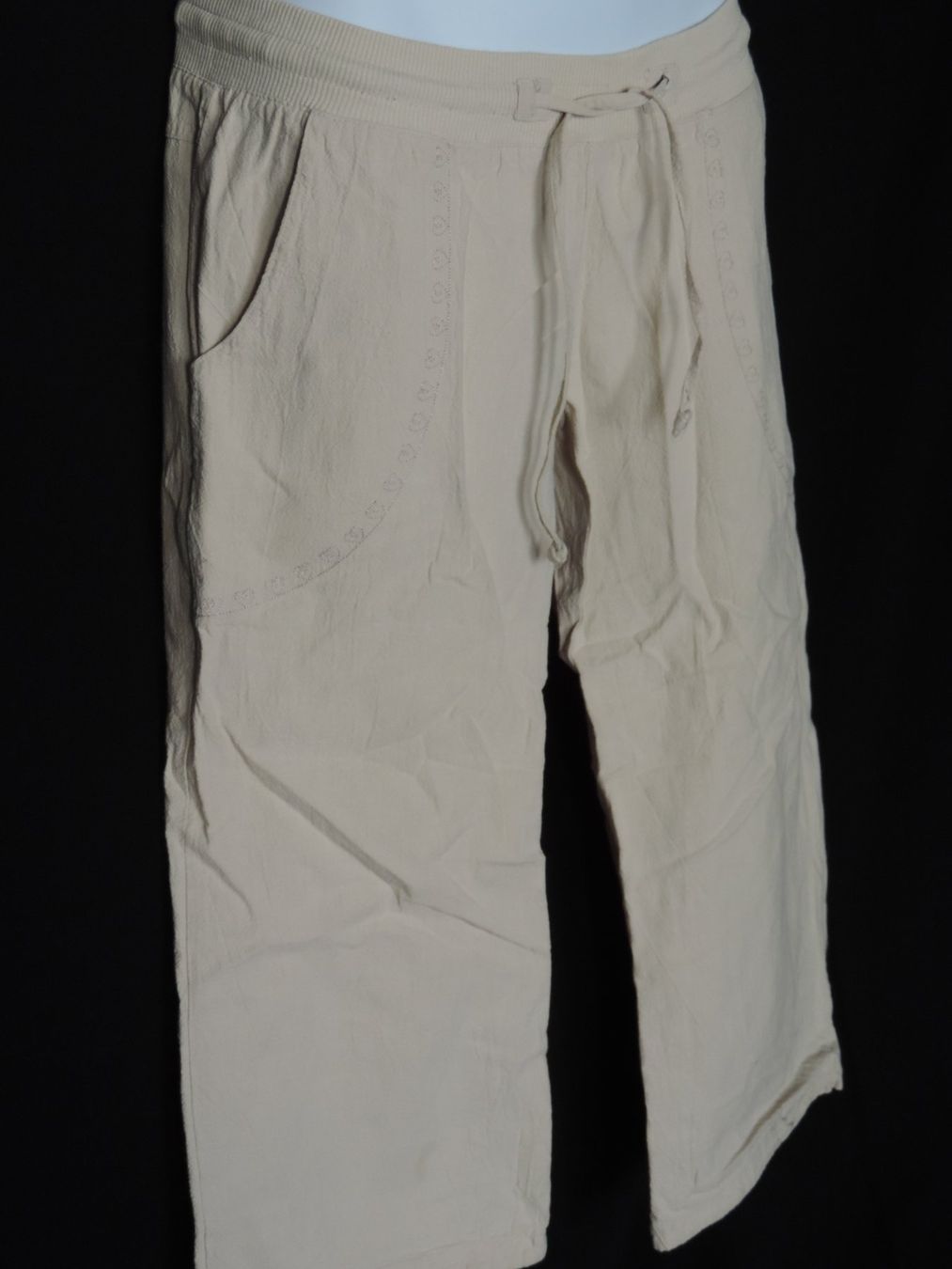 Hosen: pantacourt vero moda beige – Gebraucht aus Genève von Axelle333 6