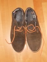 Neuw. Schnürschuhe - braun mit Karofutter - Gr.46