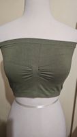Grünes Bandeau-Top, Gr. L