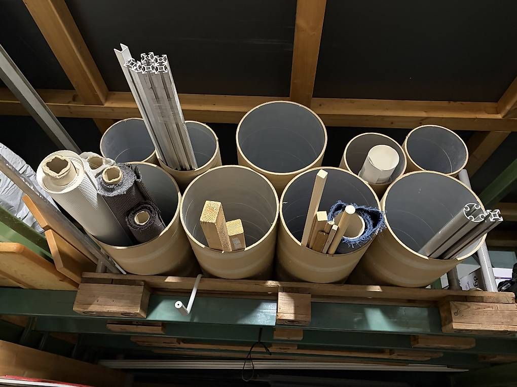 Sonstiges zum Lager & Transport: Kartonrohre für Lagermaterial – Gebraucht aus Zofingen von buddy55