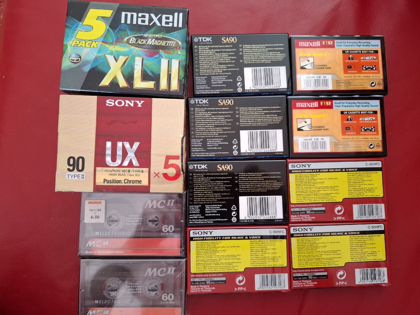 Musicassette: 30 K7 neuves sous blister – Nuovo e nell'imballaggio originale da Crémines venduto da Carambaaa 2