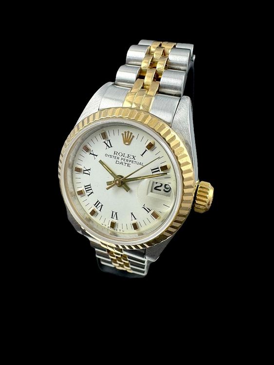 Rolex Orologi: Rolex Date Just Lady Bicolor 26mm Automatic Fullset *U1213 – Usato da Zürich venduto da GalerieInauen 2