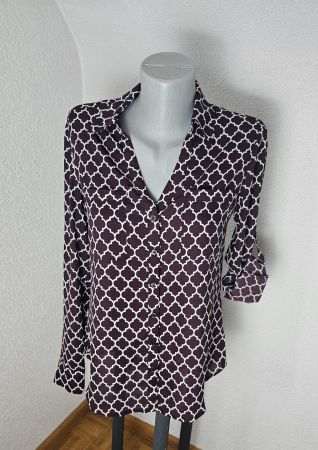 Express Portofino Slim Bluse Gr. S neuw. Retro Business