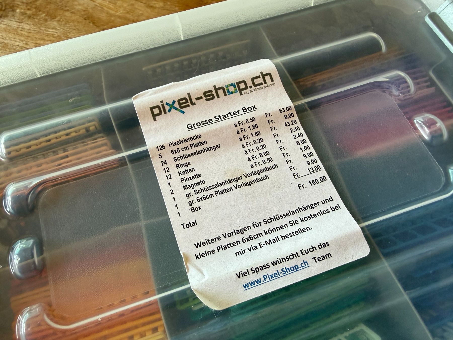 Kit bricolage: Pixel-Box mit Material und Zubehör – Usato da Koppigen venduto da Baumberger123 4