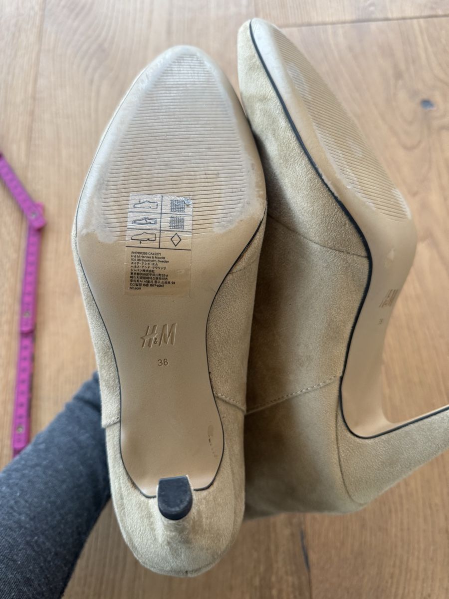 H&M Scarpe da donna: H&M Boots Stiefeletten in Beige Gr. 38 – Nuovo (secondo la descrizione) da Altendorf venduto da PiaLang 6