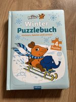 Die Maus - Winter Puzzlebuch, 4 Puzzles - Top Zustand!