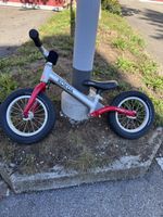 Laufrad Kokua Like a Bike silber rot gebraucht