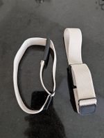 2x Beige Bizepsarmbänder für Amazfit Helio Strap