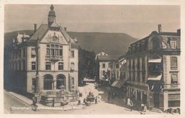 Grenchen SO Centralstrasse Postgebäude belebt