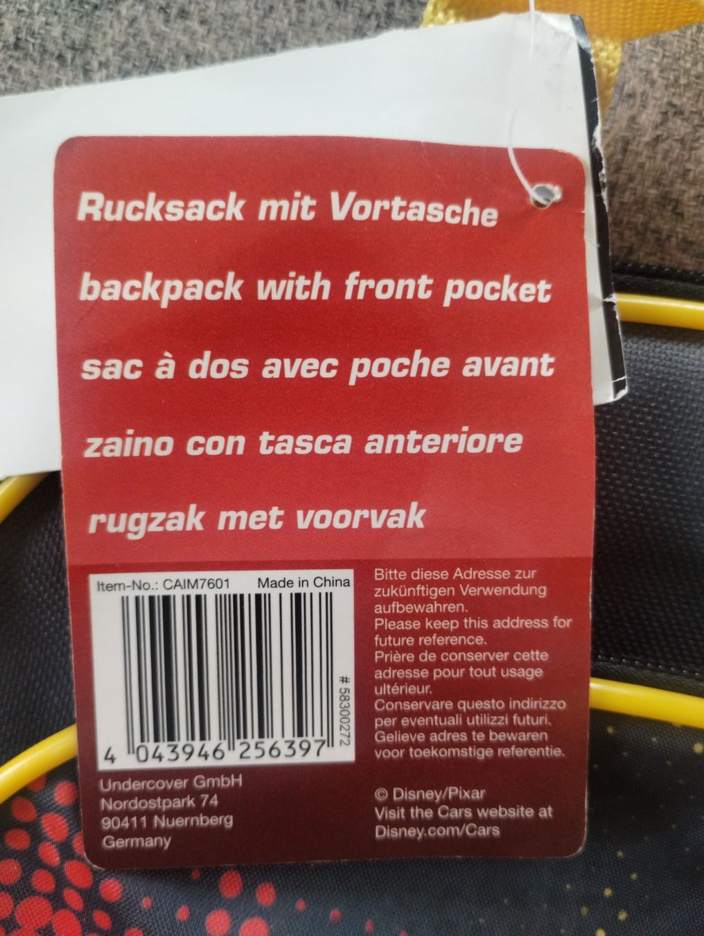 Kindertaschen: Sac a dos enfant poche avant – Neu und originalverpackt aus Lausanne von Martinucci 4