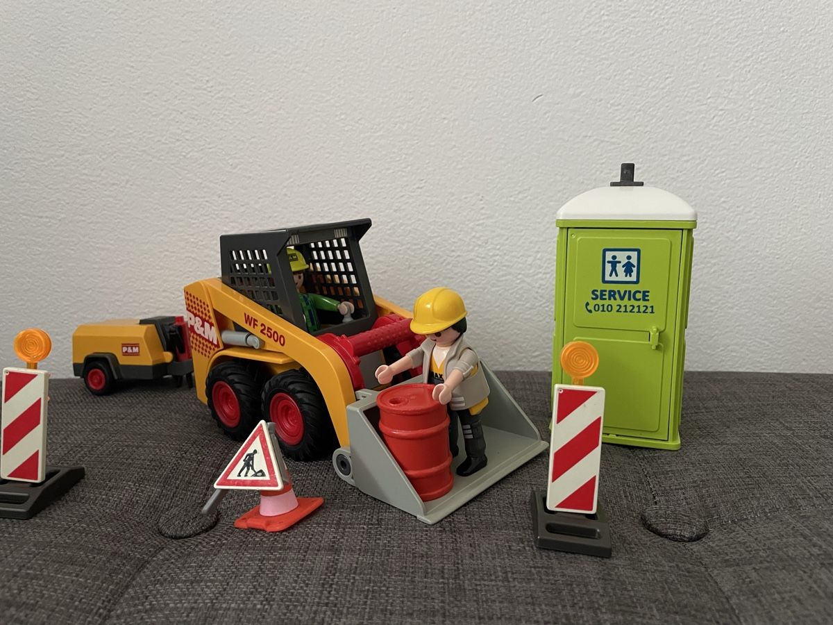Playmobil Giocattoli: Playmobil Baustellen Set – Usato da Chur venduto da Tsambiko 1