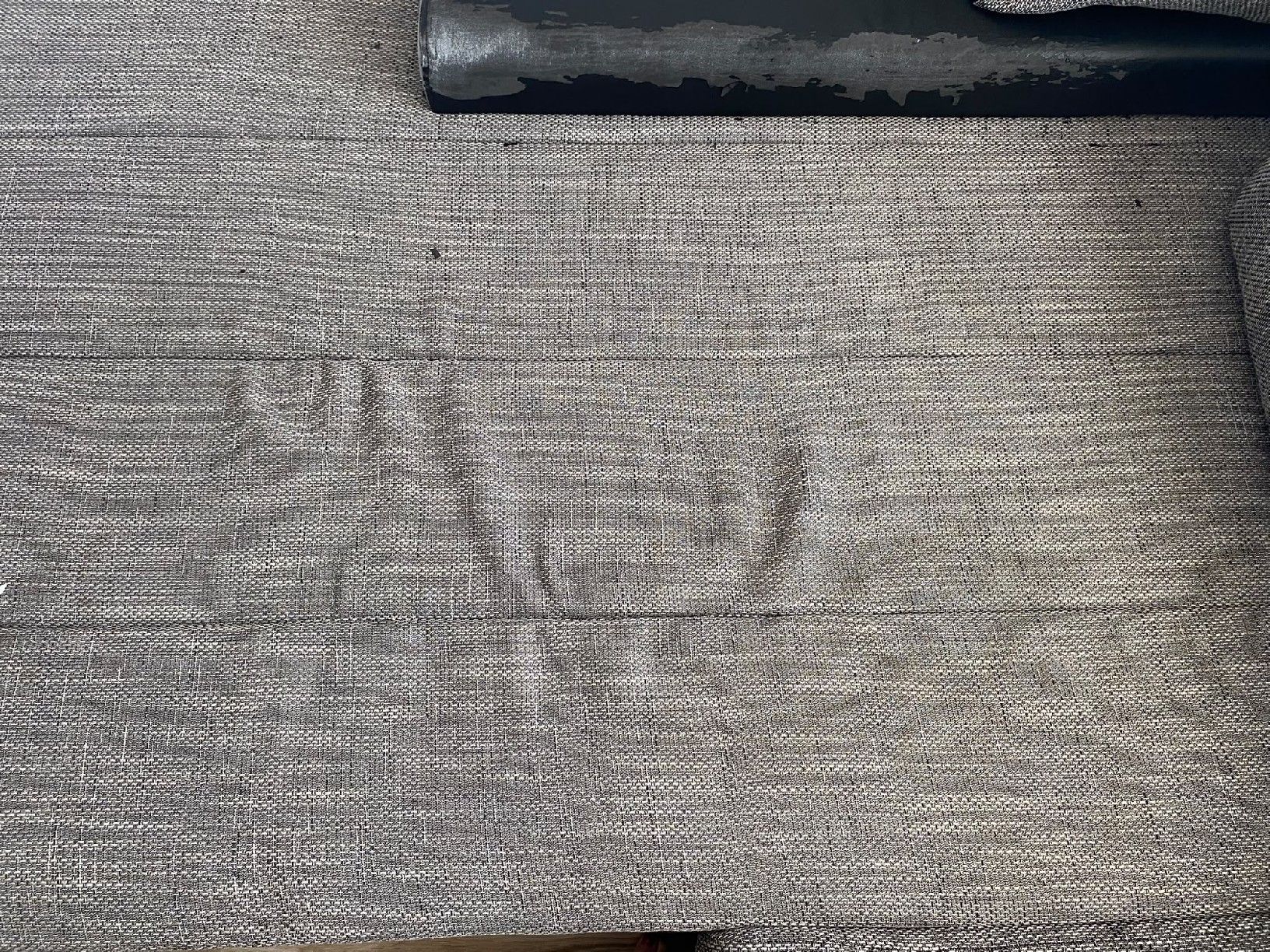 Divani: Ecksofa grau schwarz Stoff Kunstleder – Usato da Sursee venduto da mikers96 2