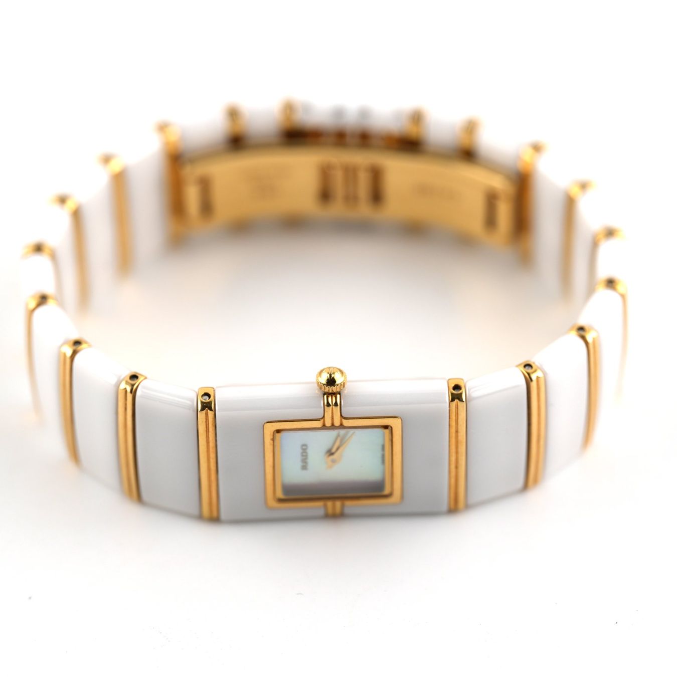Rado Orologi: Rado Diastar Gold&Ceramic Damenuhr – Usato da Basel venduto da Edelmetallhaus.com 5