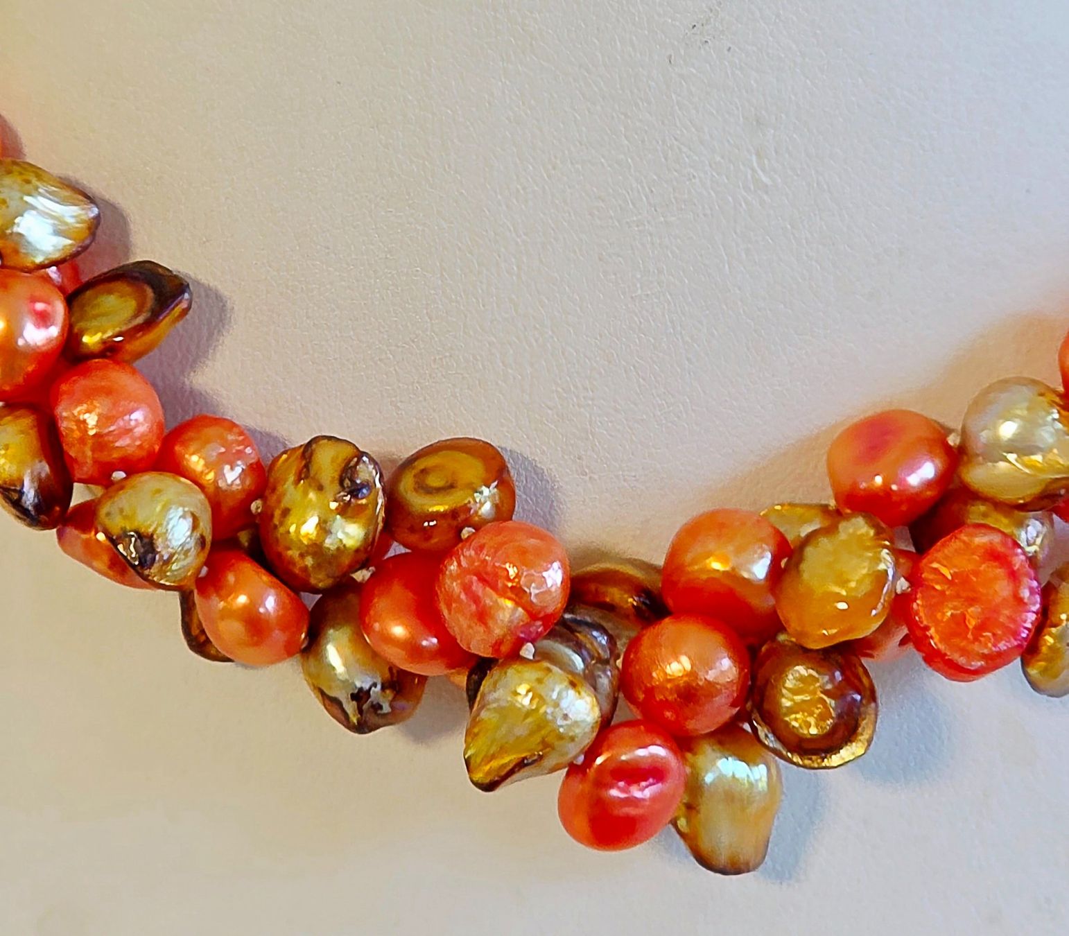 Catenine: Buntes Perlen Collier – Nuovo (secondo la descrizione) da Zürich venduto da ben_mn5h 4