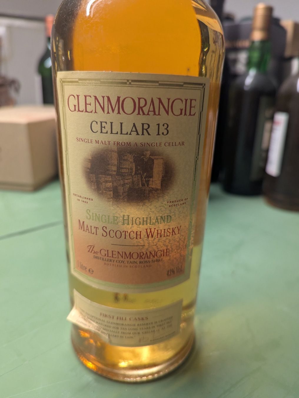 Glenmorangie Bevande alcoliche: Glenmorangie celler 13 – Usato da Uetikon am See venduto da kil_zky5 1