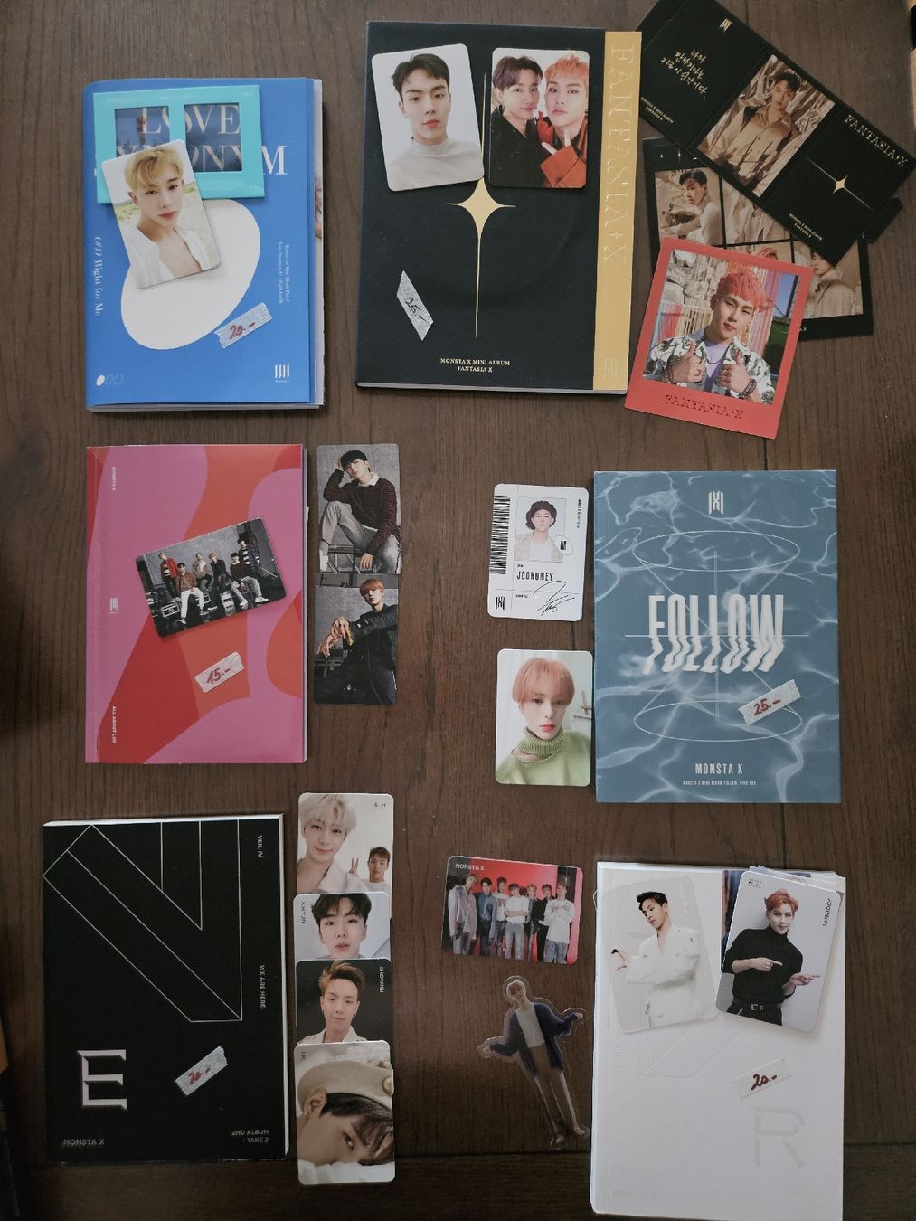 CDs: MONSTA X -  WONHO - DIVERS ALBUMS – Neu (gemäss Beschreibung) aus Yvonand von Hannah24