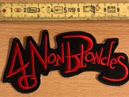 4 Non Blondes Patch Sticker Aufnäher Metal Rock Band