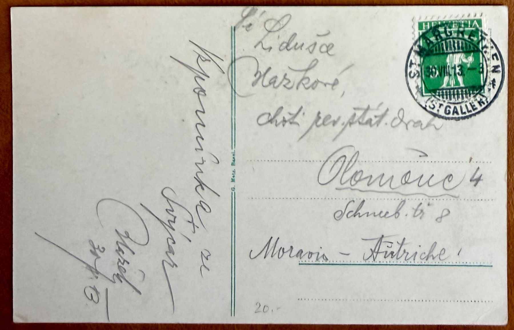 Cartoline postali: Bodensee - Dampfschiff 1913 – Usato da Lutry venduto da Ediego 1