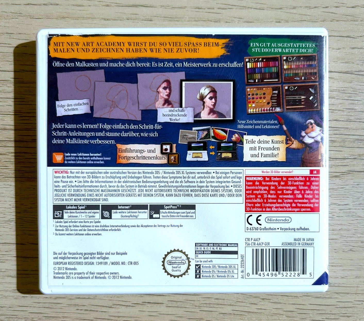 Nintendo Giochi: New Art Academy Nintendo 3DS – Usato da St. Gallen venduto da Alpine.Arcade 1