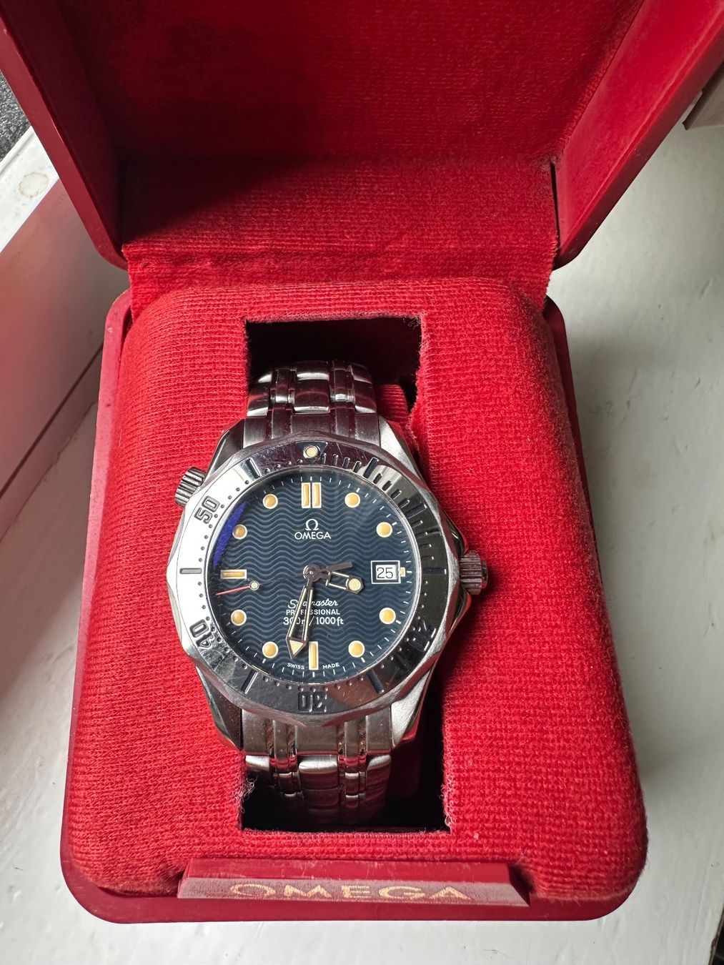 Omega Orologi: Omega Seamaster QZ – Usato da Langnau am Albis venduto da KatG 1