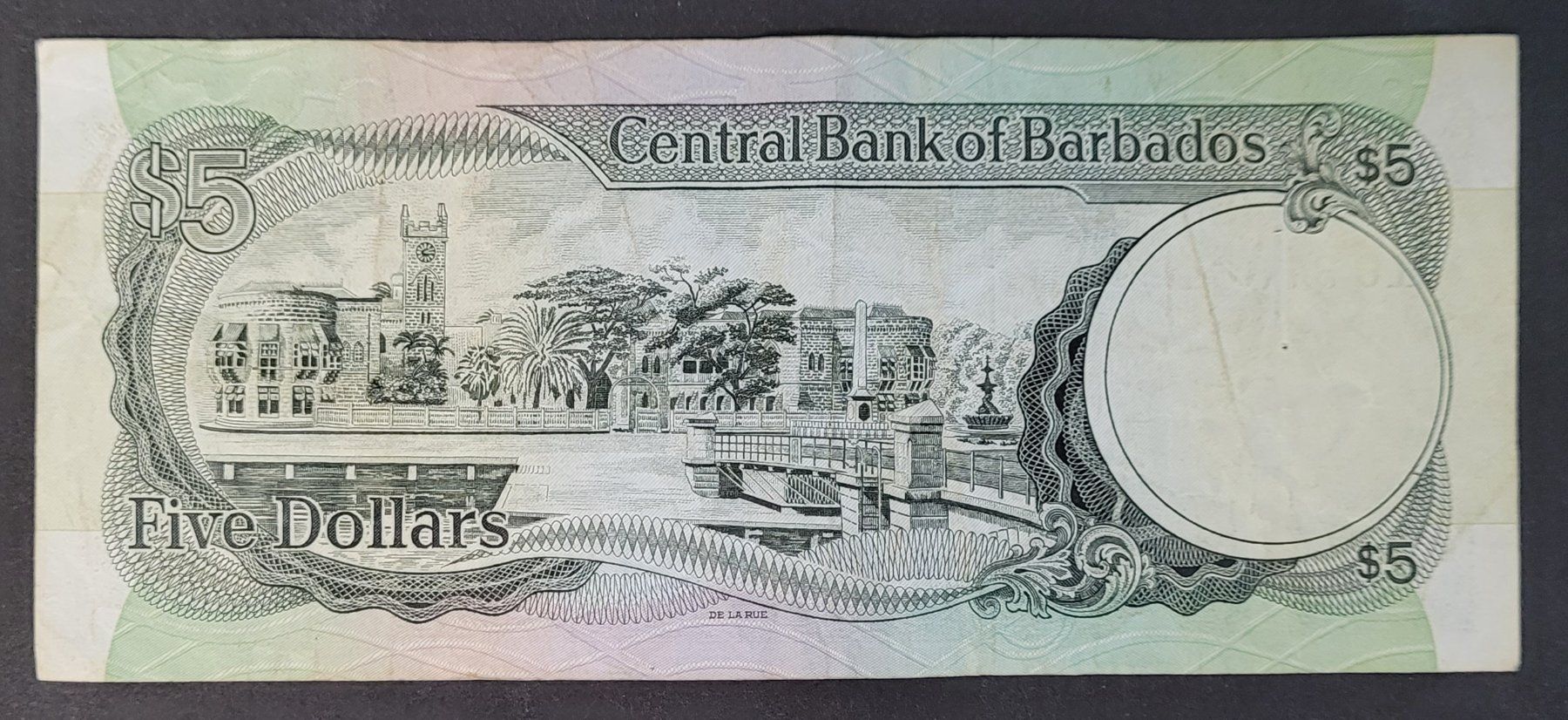 Billets de banque: 5 DOLLARS / BARBADOS ND (1975) – D'occasion à Mumpf par antonio_schweiz_961 1