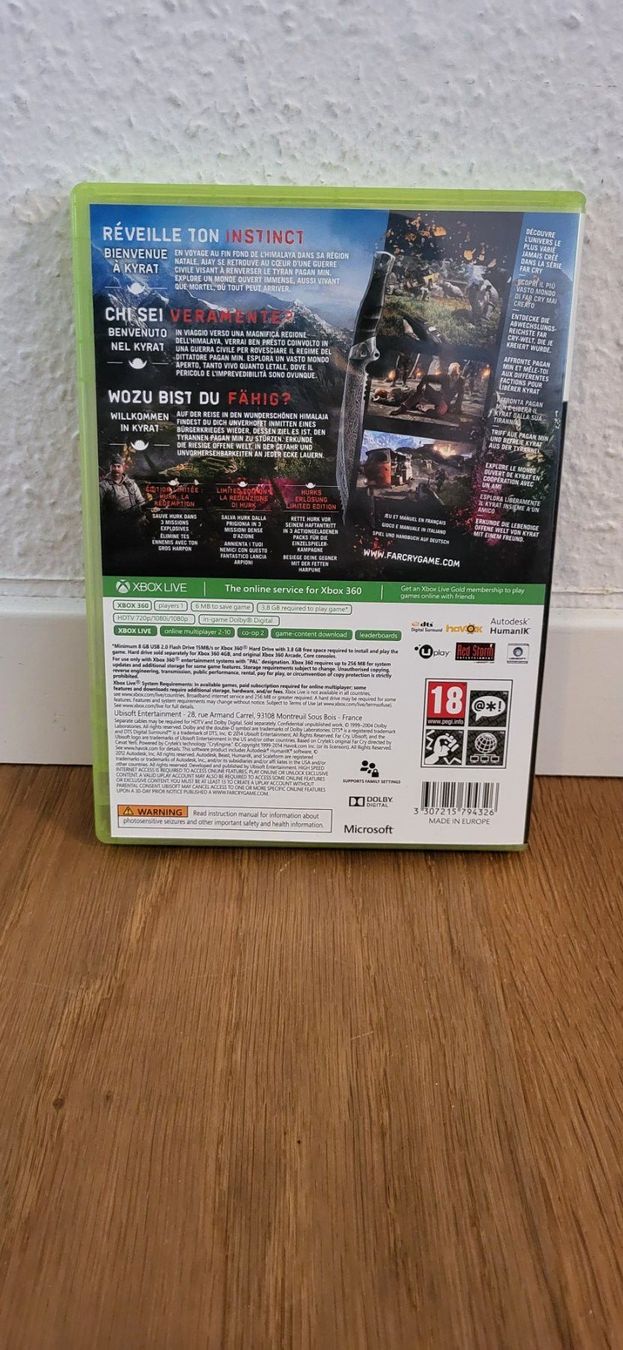 Microsoft Spiele: Xbox 360 - Farcry 4 – Gebraucht aus Münsingen von DigitaleSpielecke 1