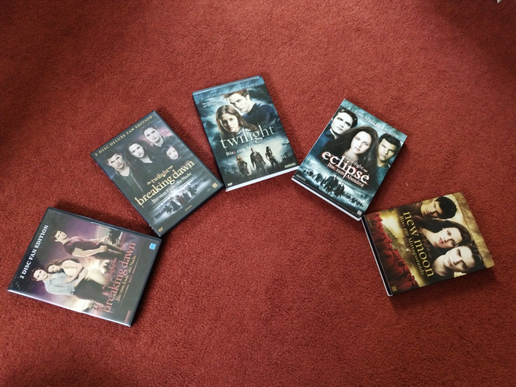 Libri: Twilight Serie Filme und Bücher – Usato da Frauenfeld venduto da Mona760