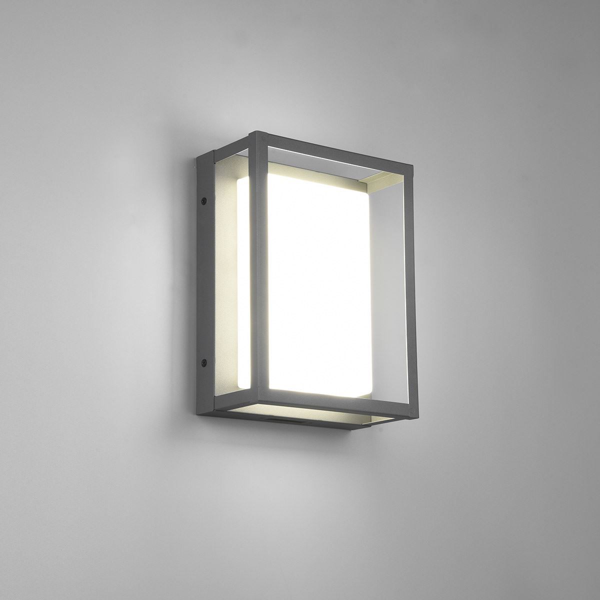 Lampen: LED Aussen Wandleuchte, Rechteckig, IP54 – Neu (gemäss Beschreibung) aus Kreuzlingen von Smart-Light 3