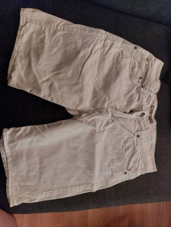 Kurze Jeans weiss Grösse S/M guter Zustand