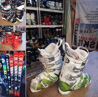 Equipez-vous ski, chaussures, casques, batons...A Leysin 7/7