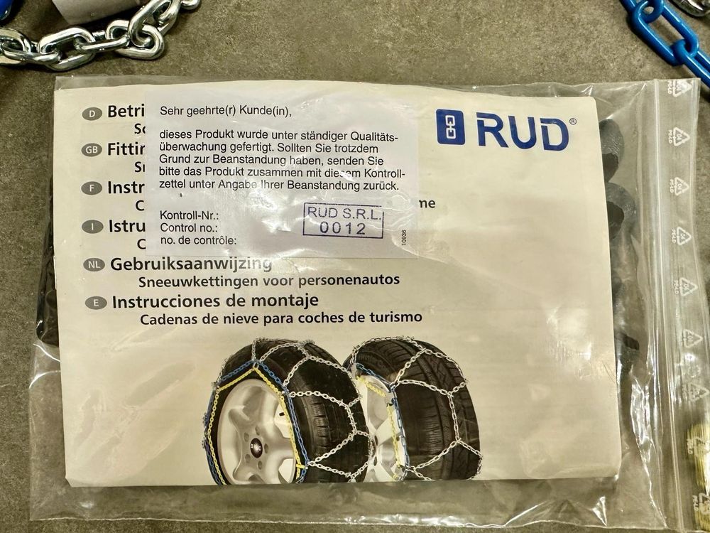 RUDmatic Classic Schneeketten 2