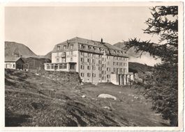 SIMPLON KULM: Hotel Bellevue, Verl. Foto-Express Arosa ~1945