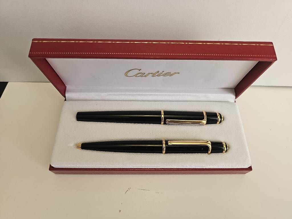 Cartier Penna & Evidenziatori: Set Due Penne Cartier Diabolo Roller e Sfera – Usato da Stabio venduto da phi_k5ws 2