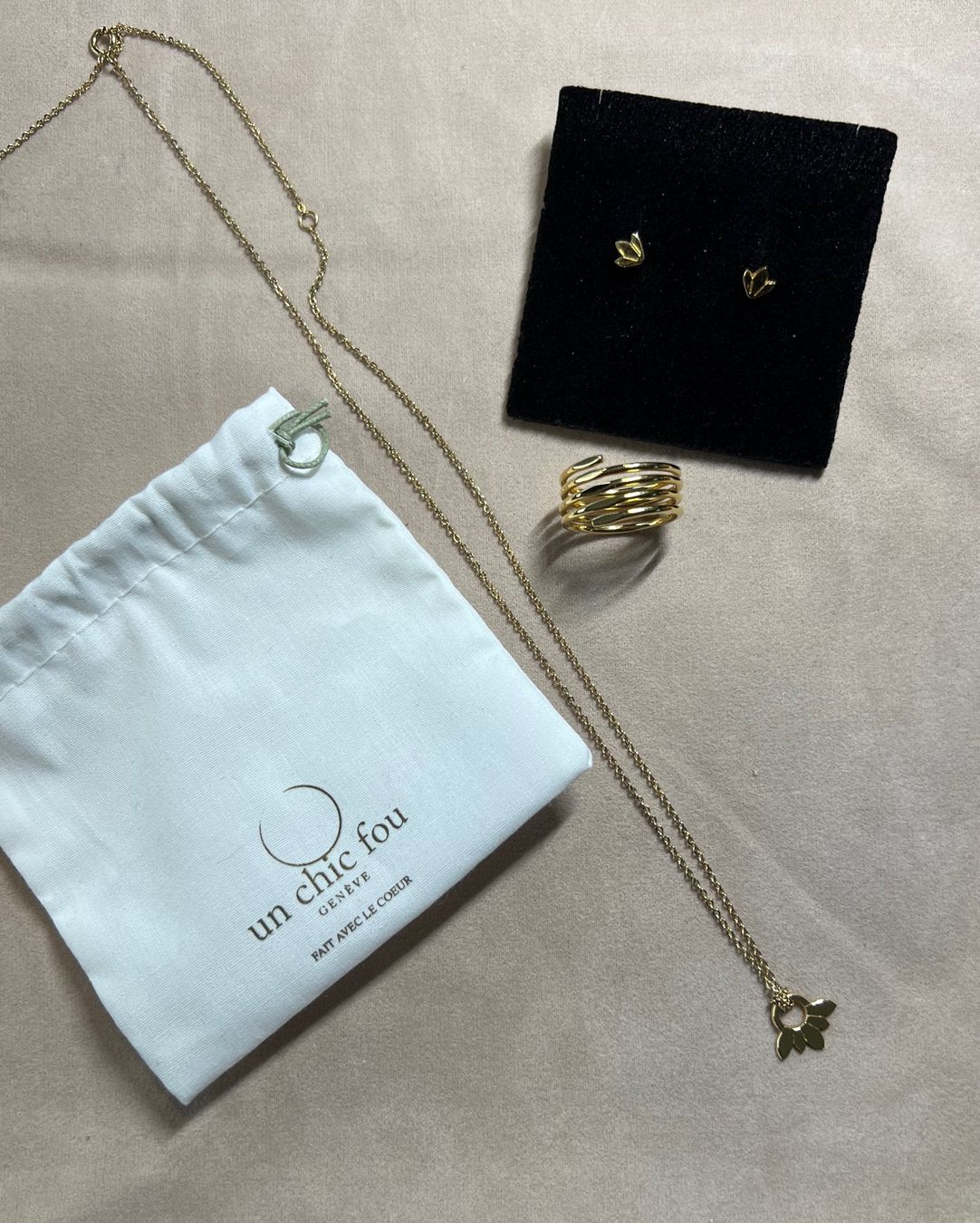 Altri gioielli: UN CHIC FOU-parure argent-doré – Usato da Corsier GE venduto da ver_ywn5 4