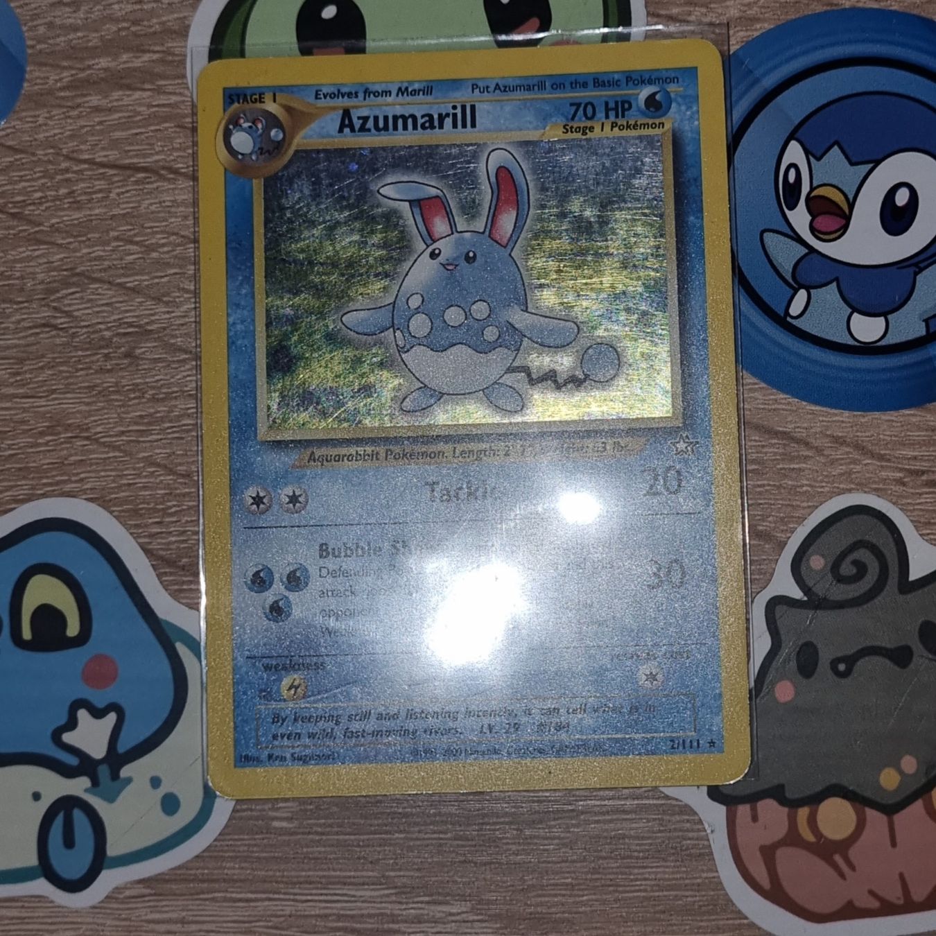 Pokémon Sammelbilder & Trading cards: Azumarill Néo Genesis – Gebraucht aus St-Maurice von Woopersonal