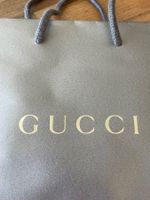 Gucci Tragtasche, original, neu & ungetragen, gold/ olivgrün