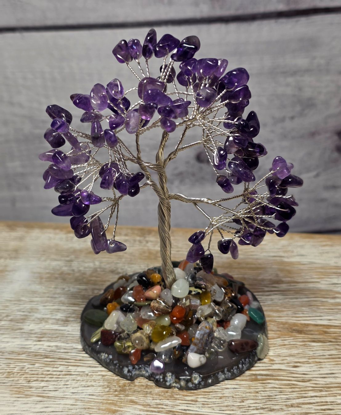 Minerali & Pietre curative: Amethyst Lebensbaum 150g – Nuovo e nell'imballaggio originale da Matzingen venduto da Shay_Crystalz