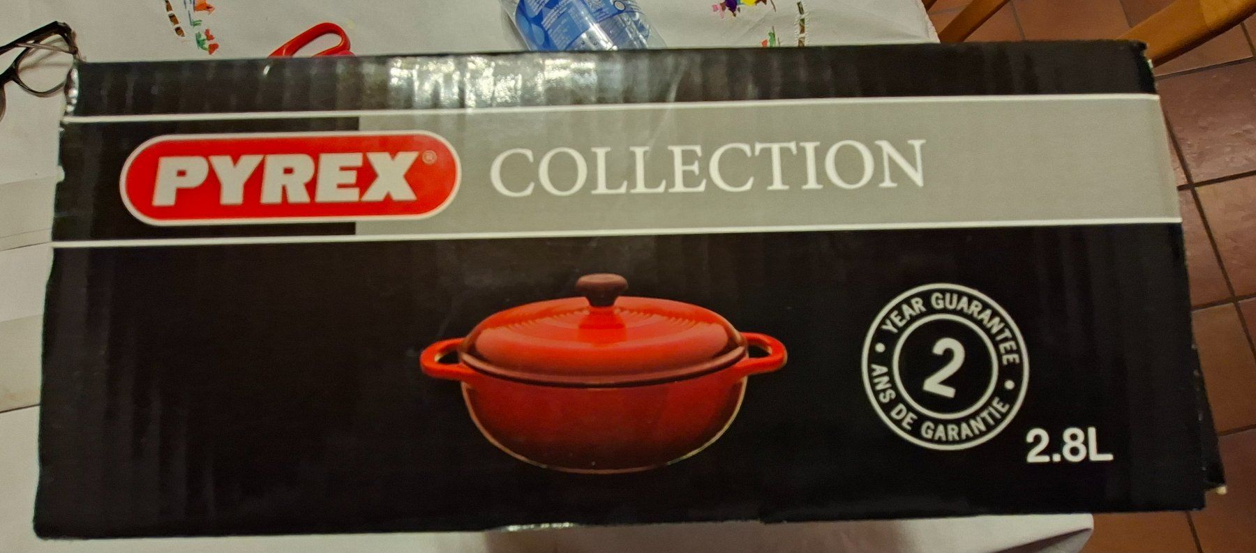 Pyrex Pentole: PYREX ELEGANCE Kochgeschirr Gusseisen Bräter 25 cm – Nuovo e nell'imballaggio originale da Quartino venduto da matepetra 4