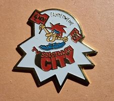 Pin Fahnenweihe TV Solothurn City 4. Nov. 95 lim. 857/1000