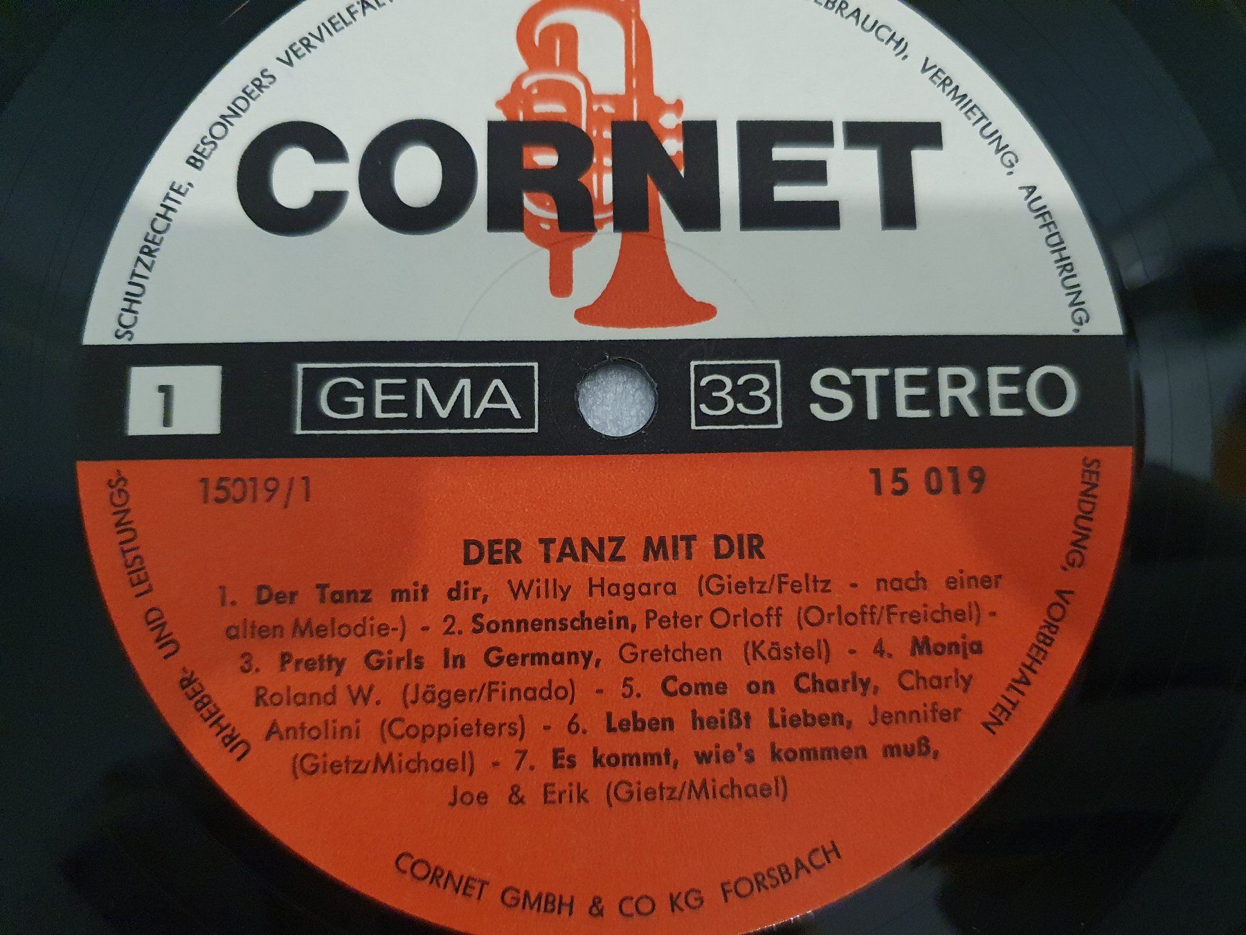 Dischi in vinile: Der Tanz Mit Dir – Usato da Uster venduto da Vinyl-Leidenschaft 3