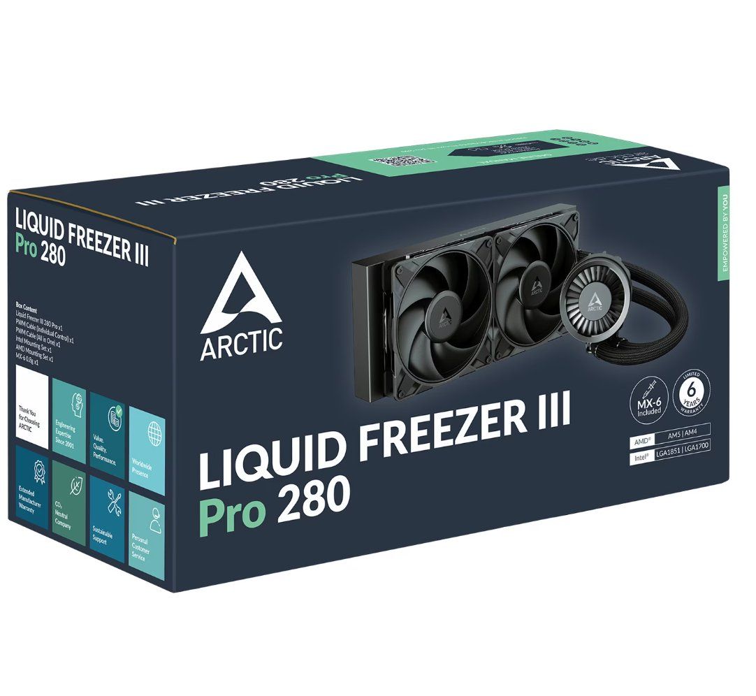 Componenti elettronici: Arctic Liquid Freezer III Pro 280 – Usato da Onex venduto da whoiselijah 2