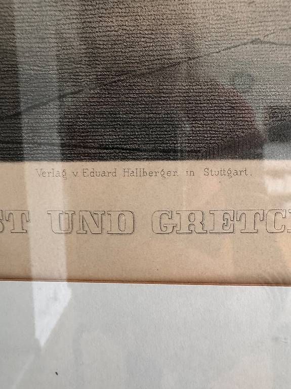 Poster & Bilder: Faust und Gretchen – Gebraucht aus Zollikerberg von NAFAOS 3