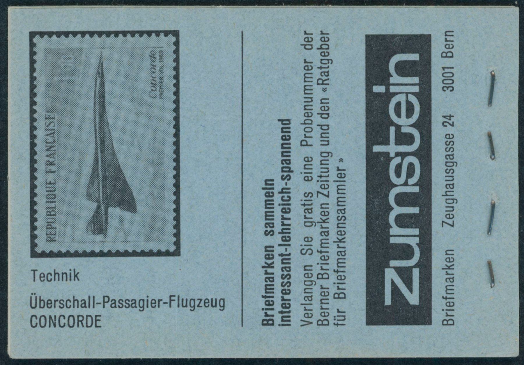 Tutti i francobolli: 1980 - Markenheftchen - Volksbräuche - blau – Nuovo (secondo la descrizione) da Schindellegi venduto da leecollect 1