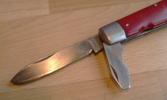 Taschenmesser: Sackmesser, Taschenmesser 4-Klinger – Gebraucht aus Effretikon von Heimstudio 3