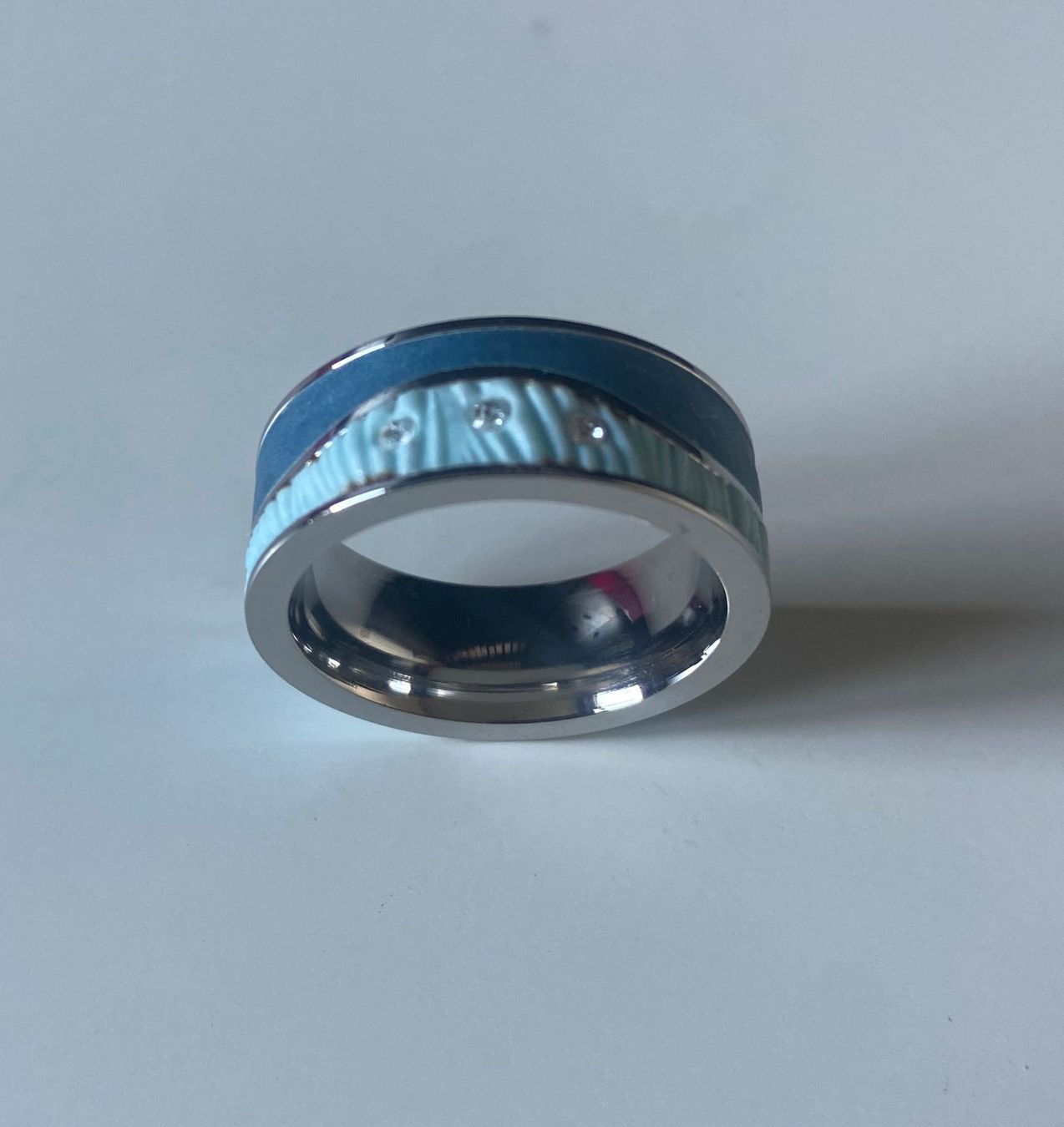 Ringe: Fingerring Edelstahl FIMO – Gebraucht aus Unterkulm von esco 3