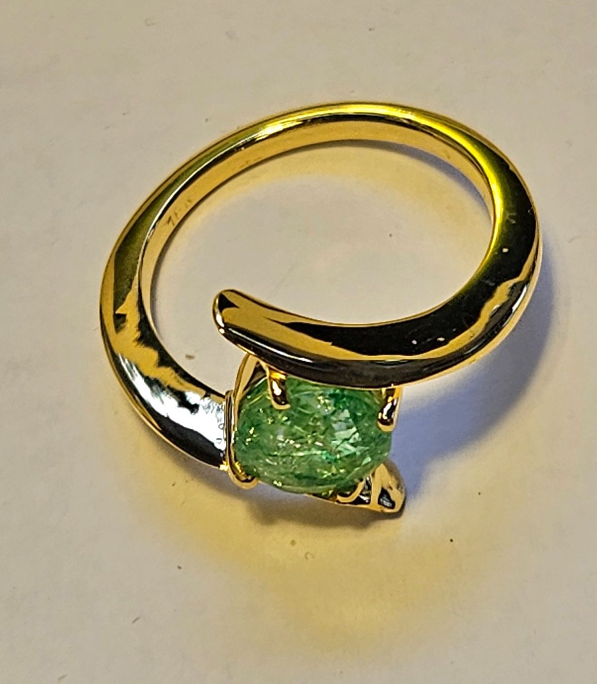 Anelli: Fingerring mit smaragd – Nuovo (secondo la descrizione) da Zürich venduto da adriben 7