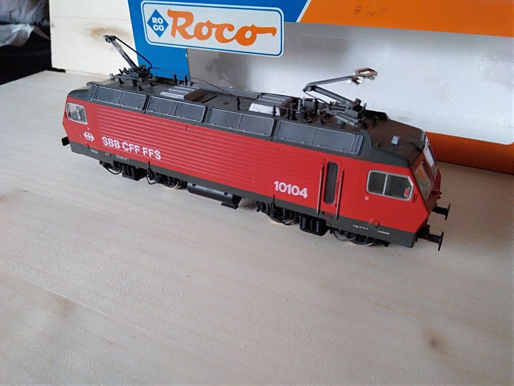 Locomotive électrique Roco HO CFF SBB 10102 - Suisse - Occasion Courant Continu